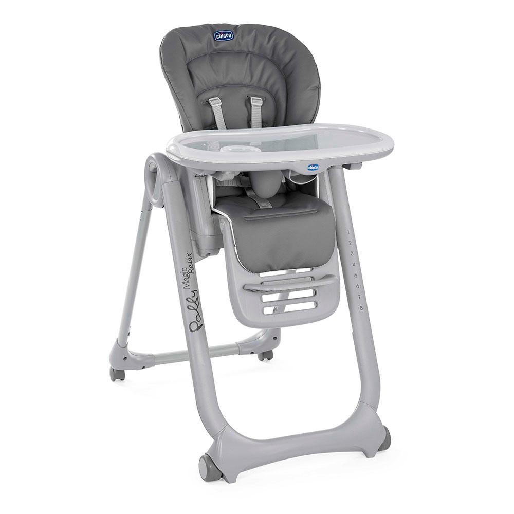 Стульчик для кормления Chicco Polly Magic Relax Graphite