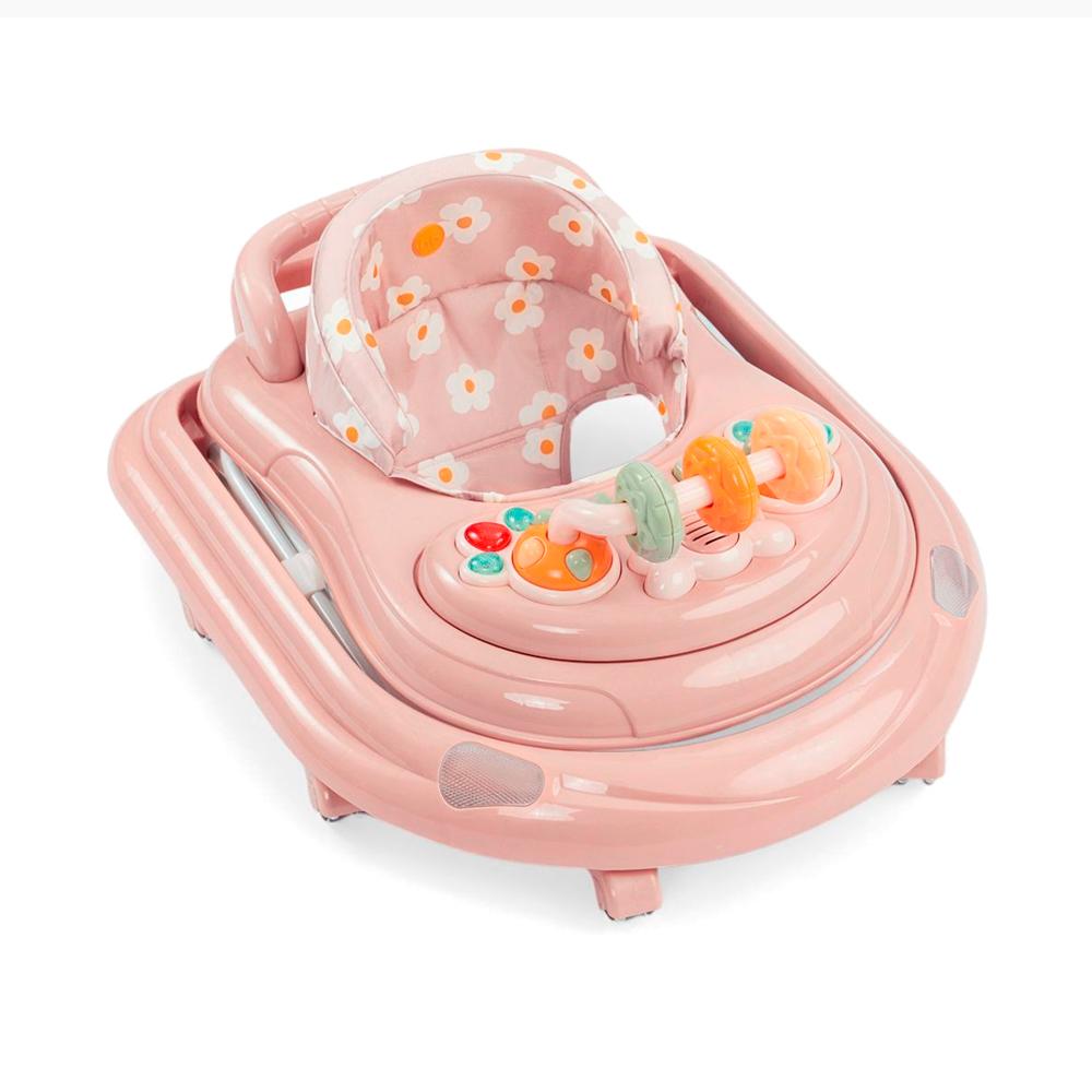 Ходунки SMILEY V2 (pink) Happy Baby