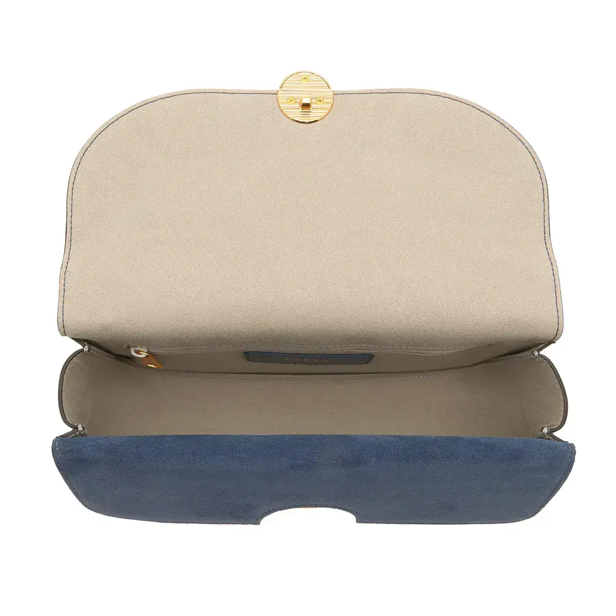 FURLA SFERA S SHOULDER BAG - VITELLO ROMA+SUEDE