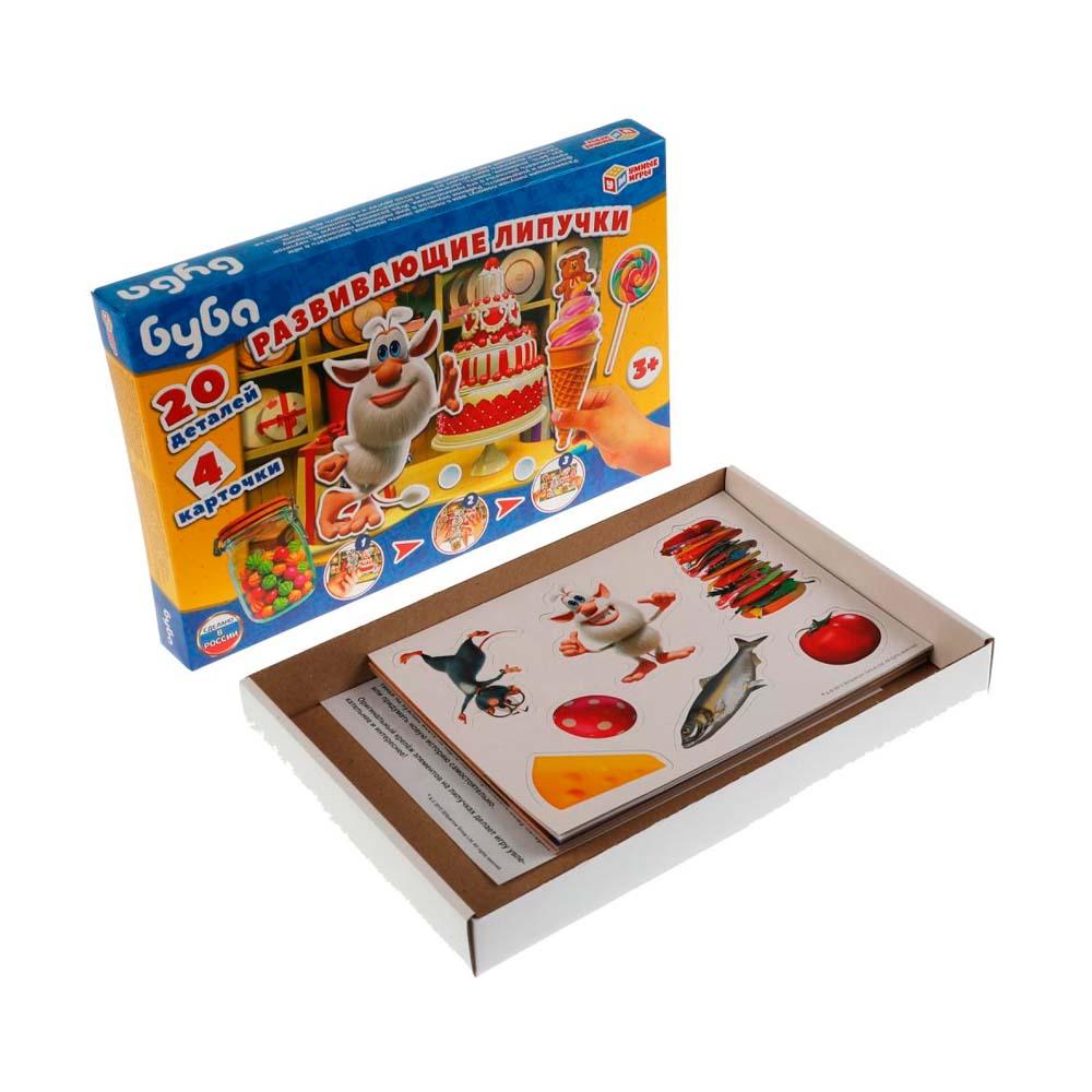 Игра с липучками в коробке Буба Умные игры
