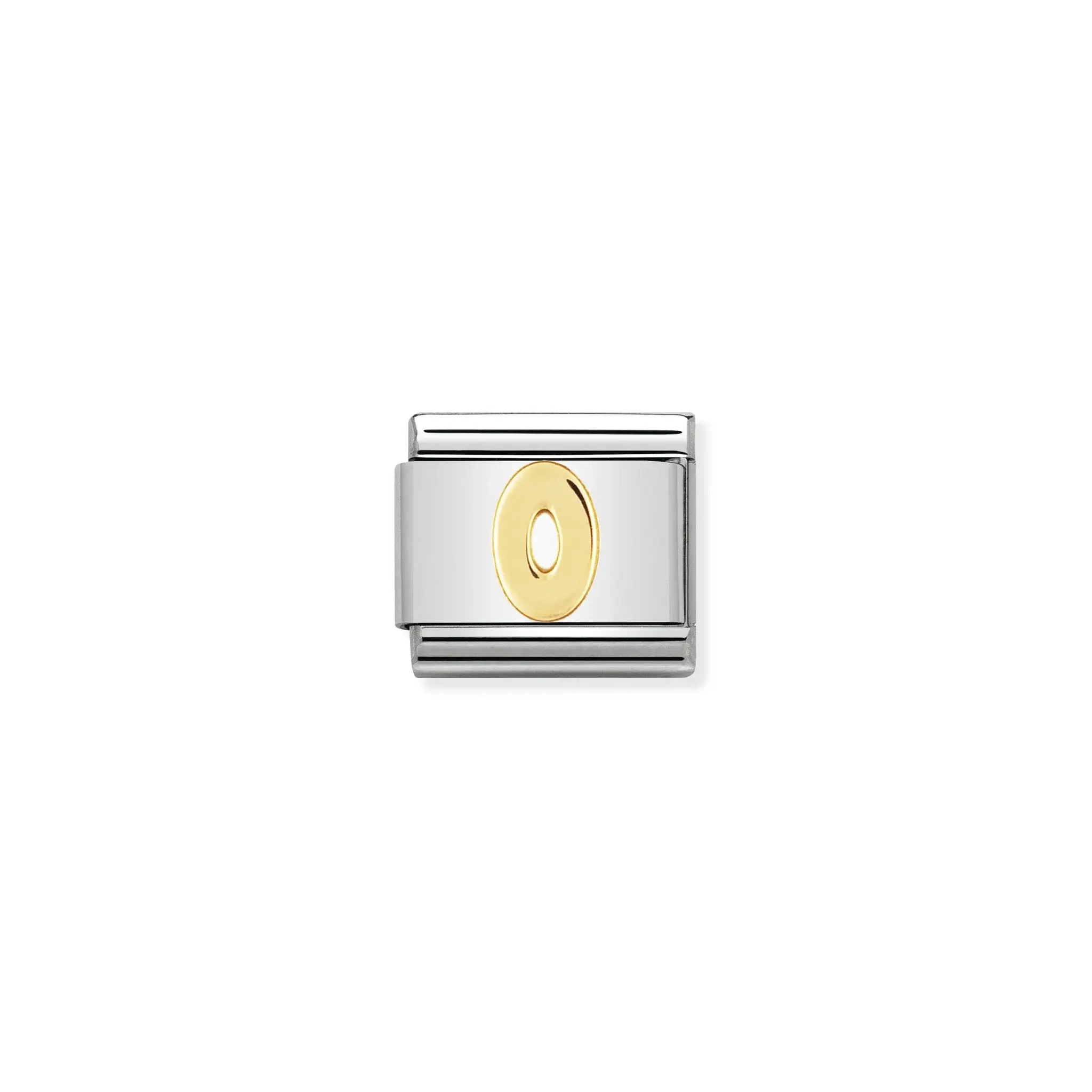 COMPOSABLE Classic NUMBERS in stainless steel with 18k gold (0)
