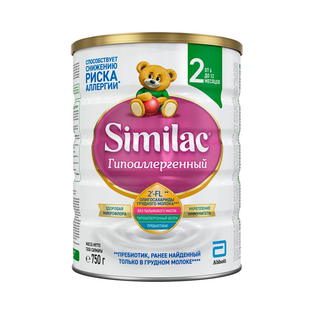 Сухая молочная смесь Similac гипоаллергенная 2 6-12м 750 гр