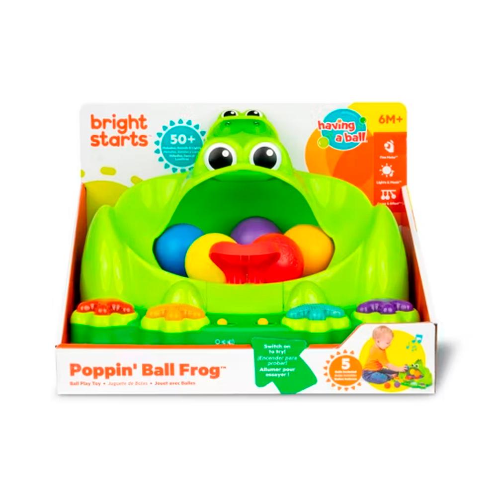 Игрушка музыкальная развивающая Bright Starts Frog ball play