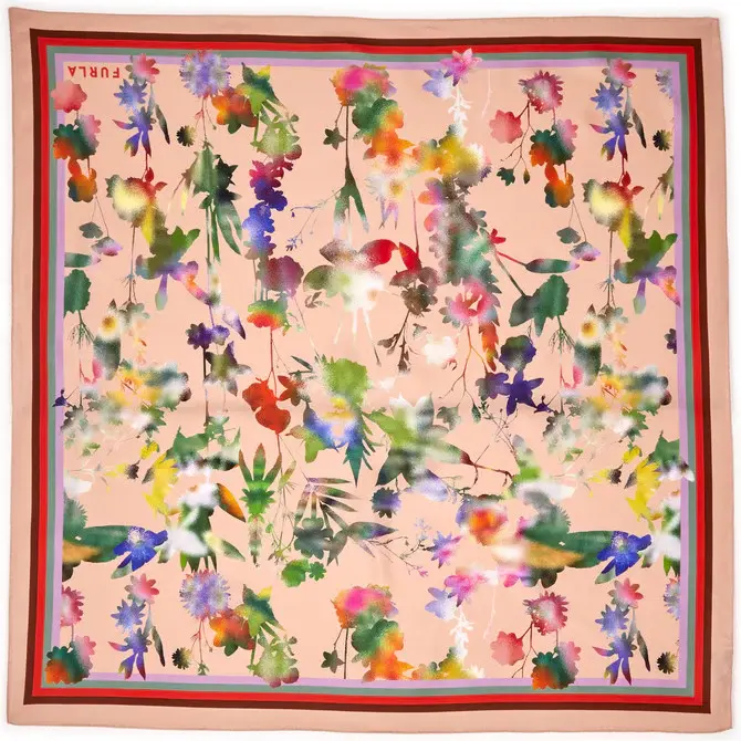 FURLA TORTONA CARRE' 90X90 - SETA TWILL ST.GIOVE