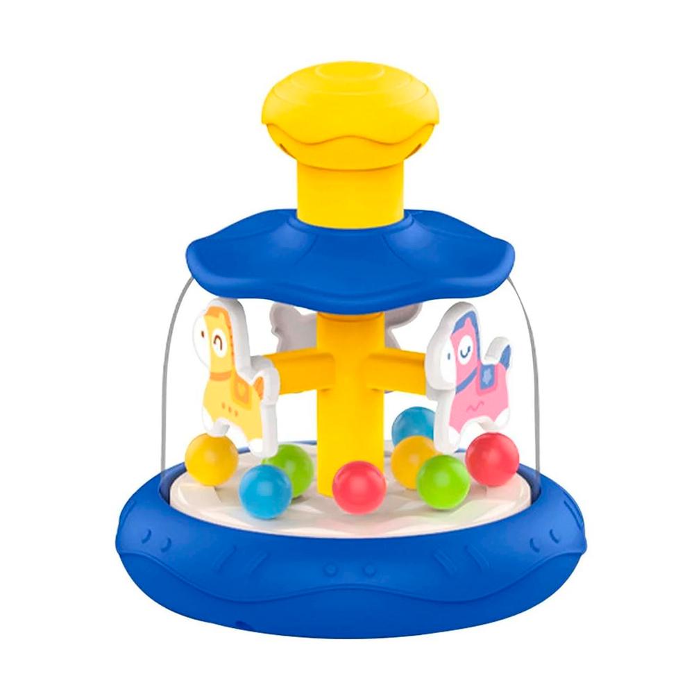 Игрушка юла-карусель Huanger HE8090 синяя Игрушка юла-карусель Huanger HE8090 синяя