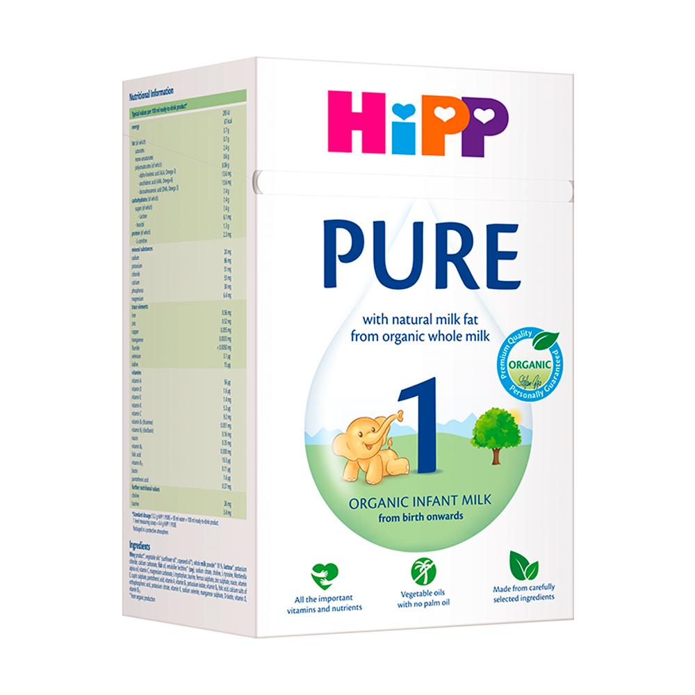 Смесь HiPP 1 PURE 800 г с рождения Смесь HiPP 1 PURE 800 г с рождения