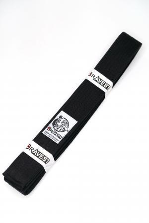 Пояс для кимоно BRAVEST 2,3м местный Чёрный