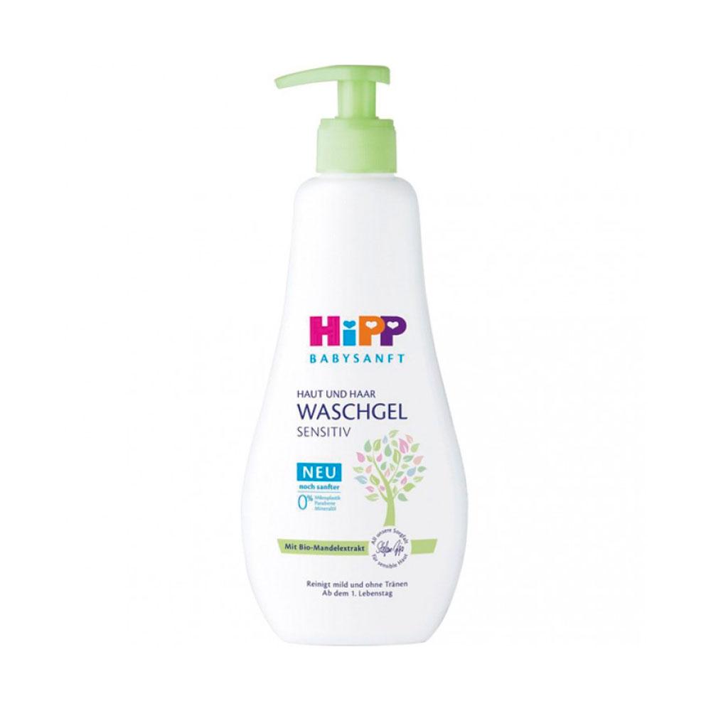 Гель для душа HiPP Babysanft Baby Head to Toe Baby Wash 0м+ 400 мл