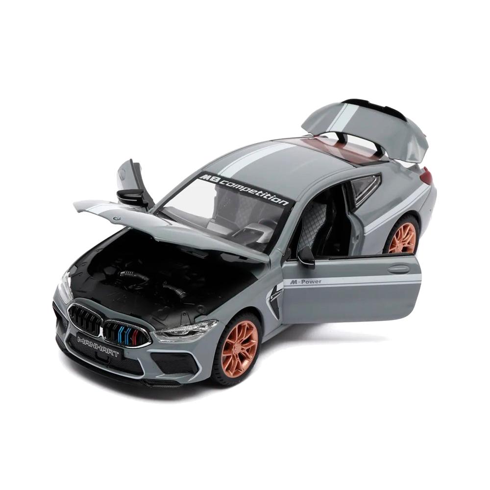 Металлическая машинка BMW M8 Thunder 1:24