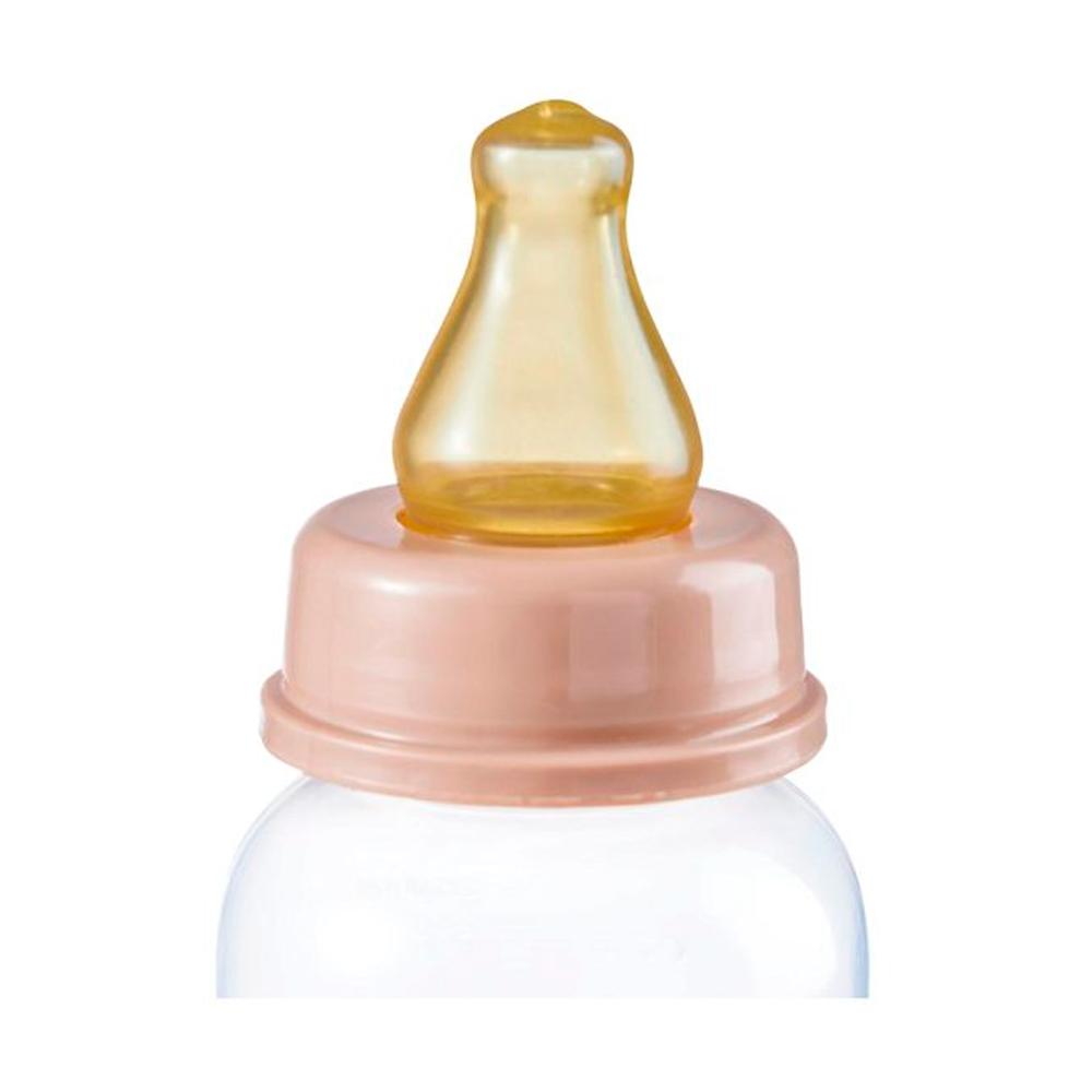 Бутылочка для кормления HAPPY BABY teddy с латексной соской 0м+ 250 мл