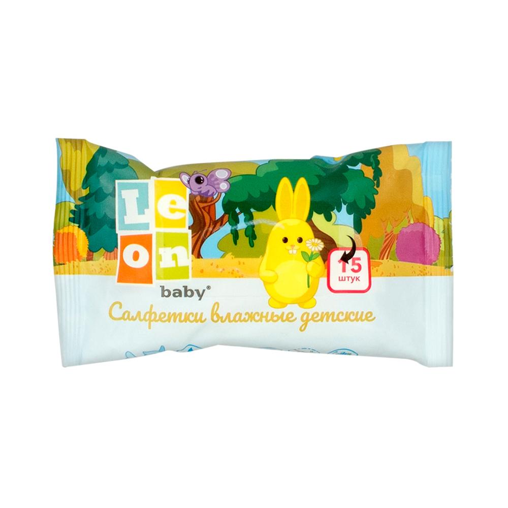 Салфетки влажные детские BABY LINE 15шт