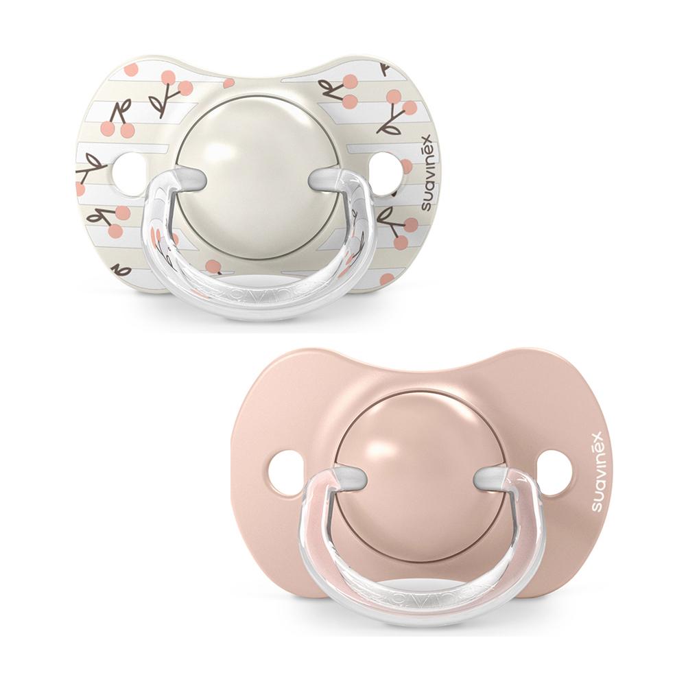 Пустышка Suavinex Birdies розовая 0-6м 2шт Пустышка Suavinex Birdies розовая 0-6м 2шт