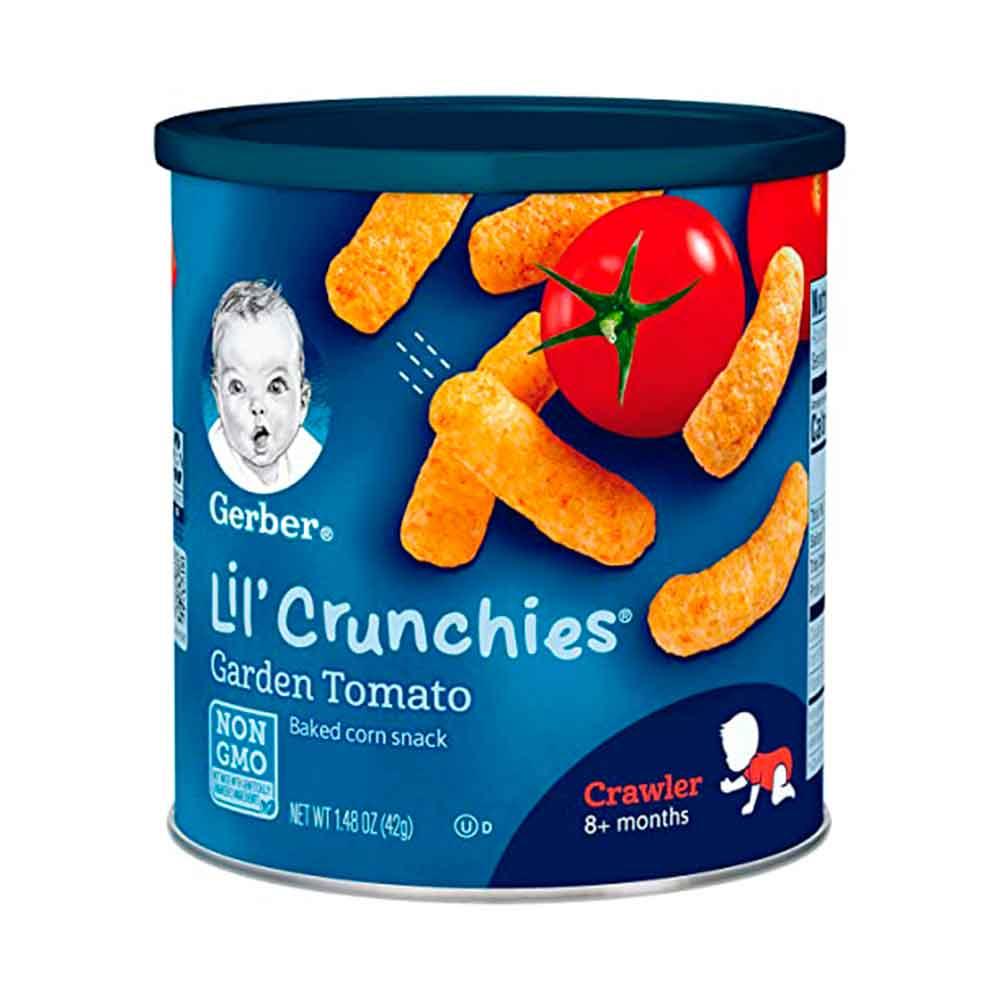 Кукурузки Gerber яблоко садовый томат 8м+ 42 гр