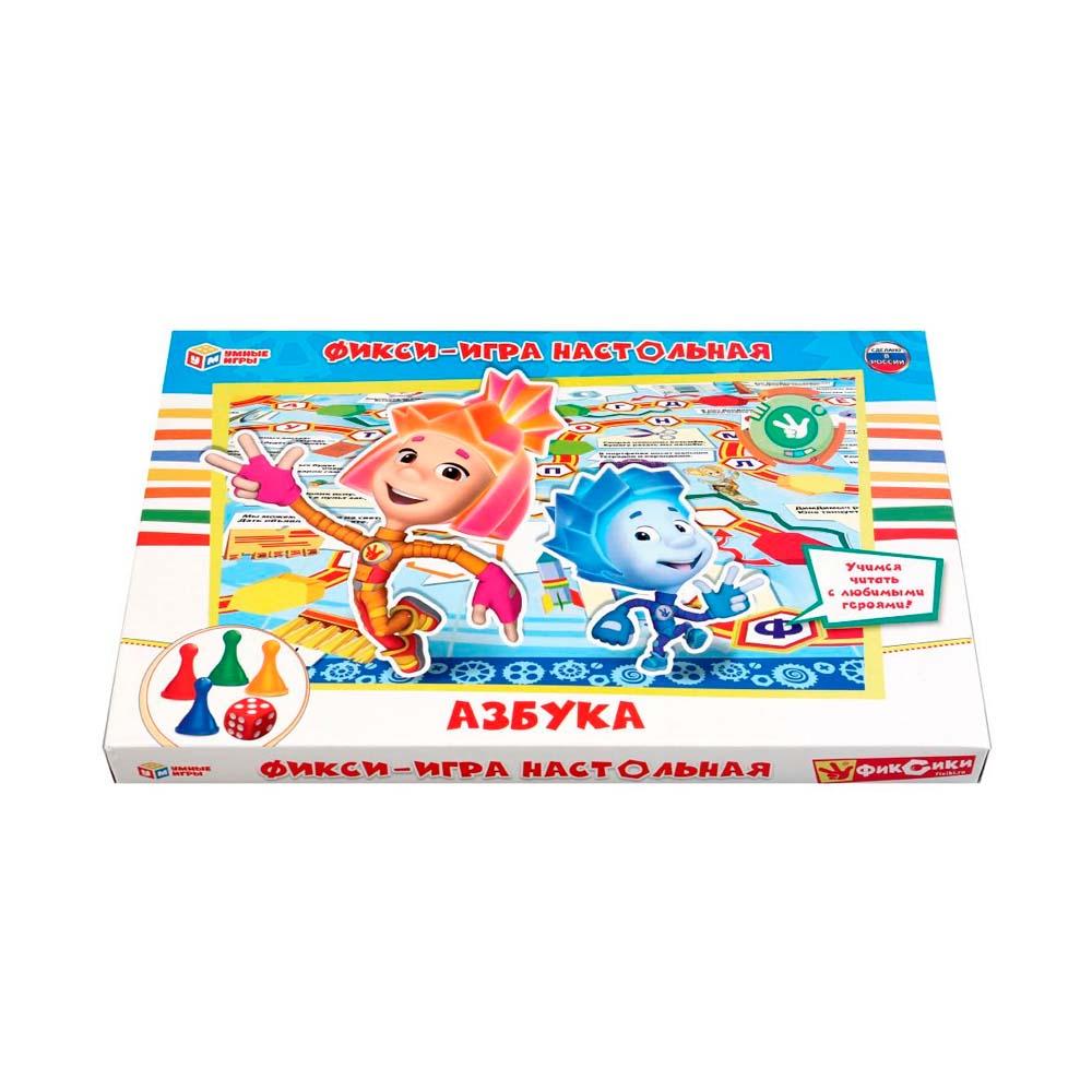 Настольная игра-ходилка Фиксики Азбука в кор Умные игры