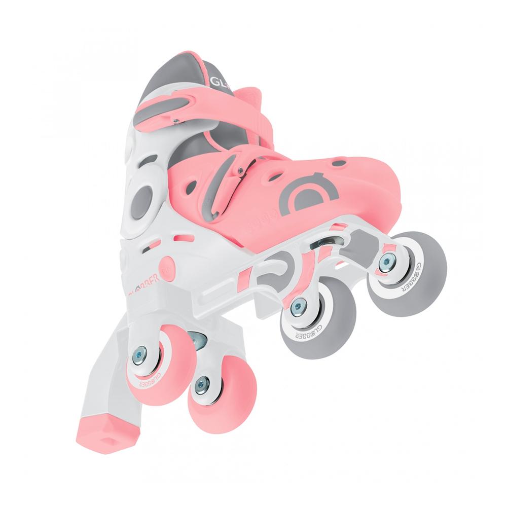 Обучающие ролики 2в1 GLOBBER PASTEL PINK 26-29 размер
