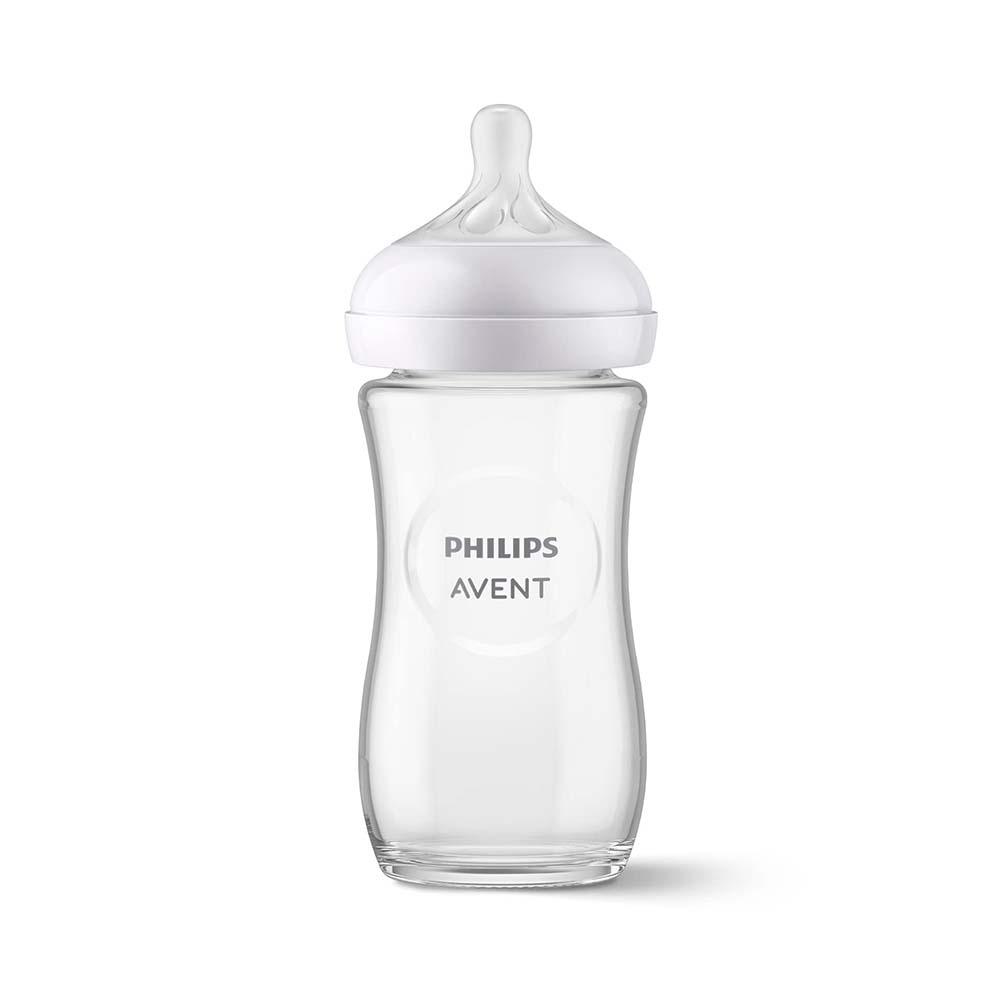 Бутылочка Philips Avent Natural Response стекляная средний поток 1 м+ 240 мл