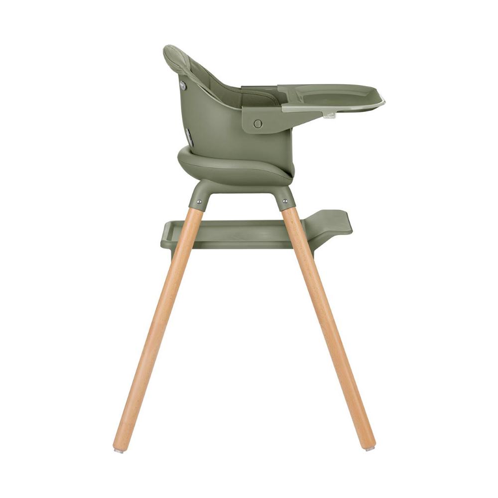 Стульчик для кормления 6в1 KikkaBoo Woody Army Green