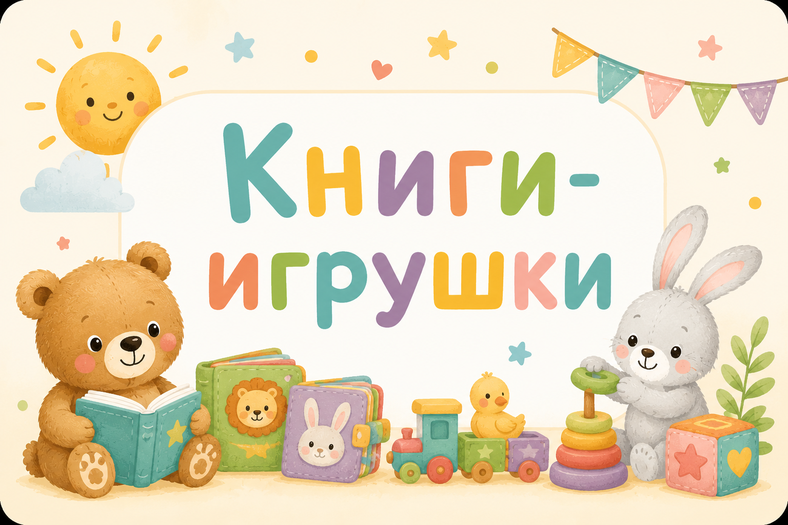Книги-игрушки