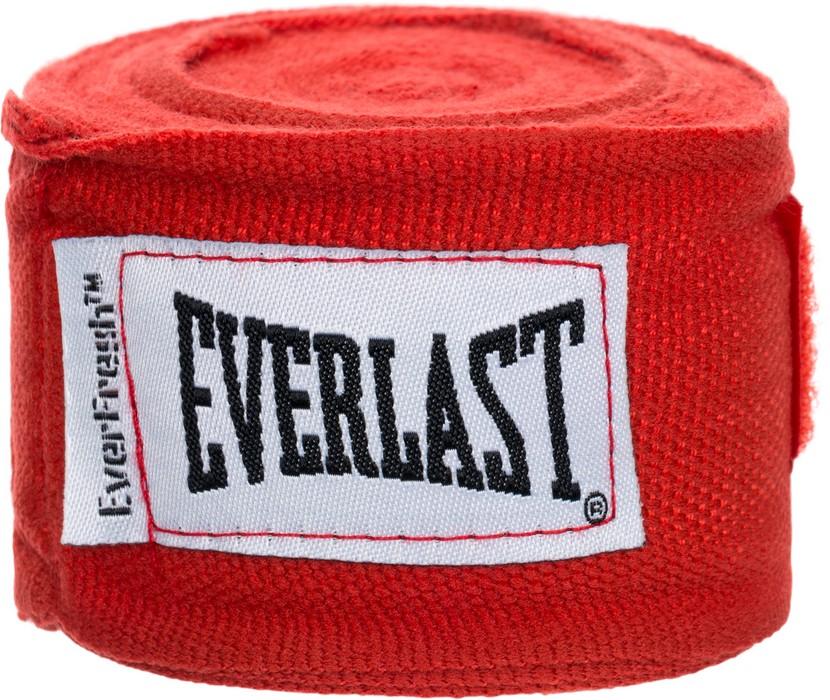 Боксерский бинт местный EVERLAST 1,9м Красный