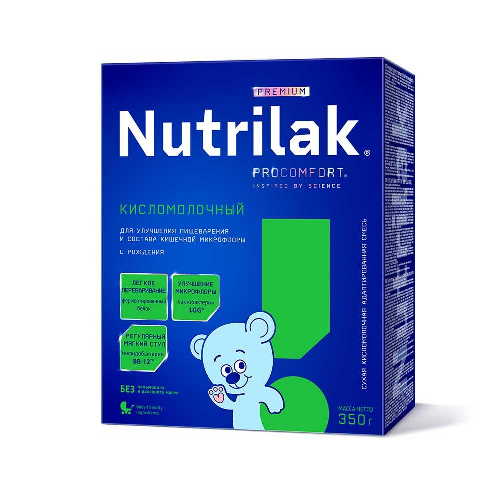 Сухая адаптированная смесь Nutrilak Premium Кисломолочный 0м+ 350 гр