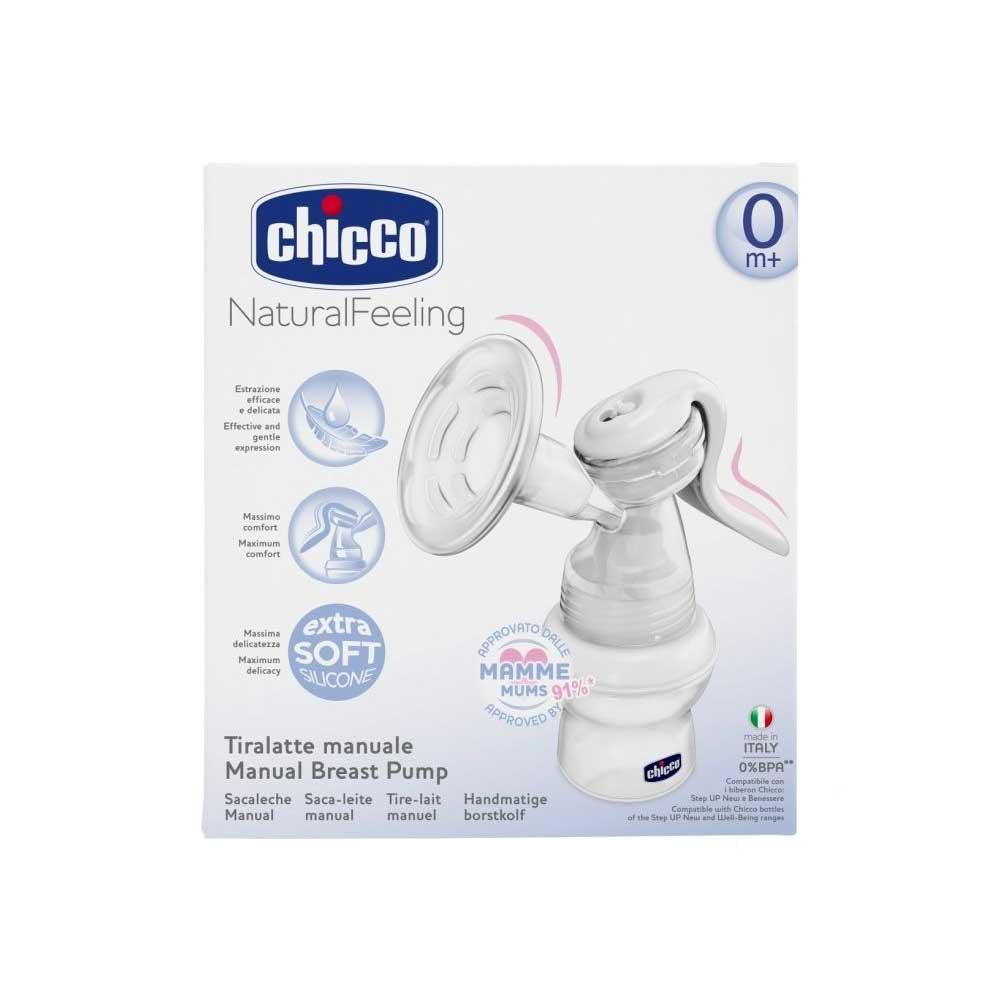 Молокоотсос ручной Chicco Natural Feeling