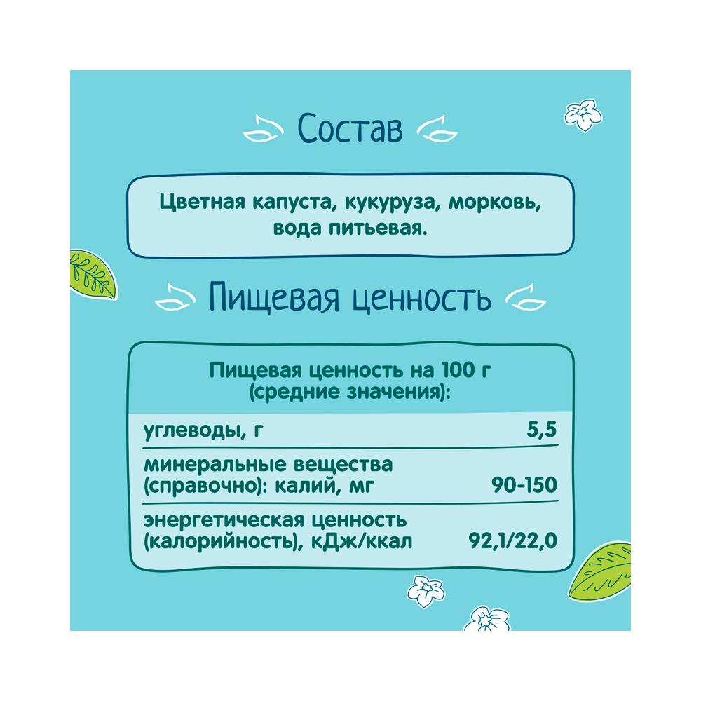 Пюре ФрутоНяня Овощной салатик 5м+ 80 гр