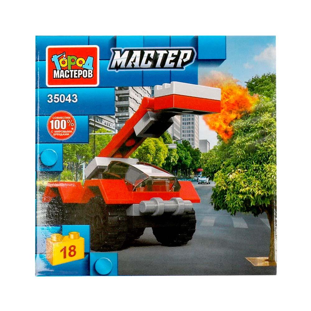 Конструктор пожарная машина Город мастеров