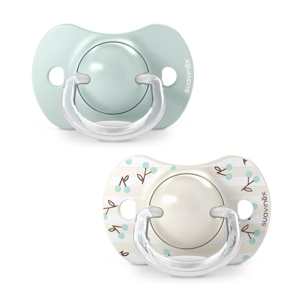 Пустышка Suavinex Birdies зеленая 0-6м 2шт Пустышка Suavinex Birdies зеленая 0-6м 2шт