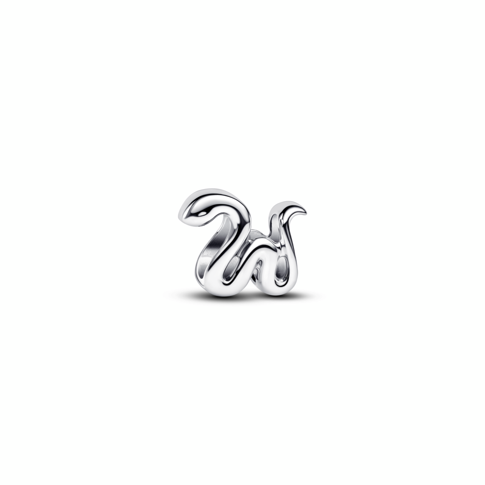 Snake sterling silver mini charm