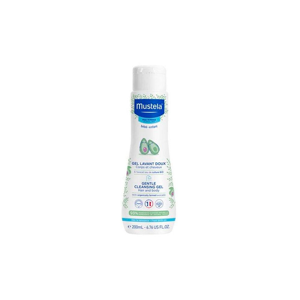 Нежный очищающий гель для новорожденных Mustela Gentle Cleansing Gel 0м+ 200 мл