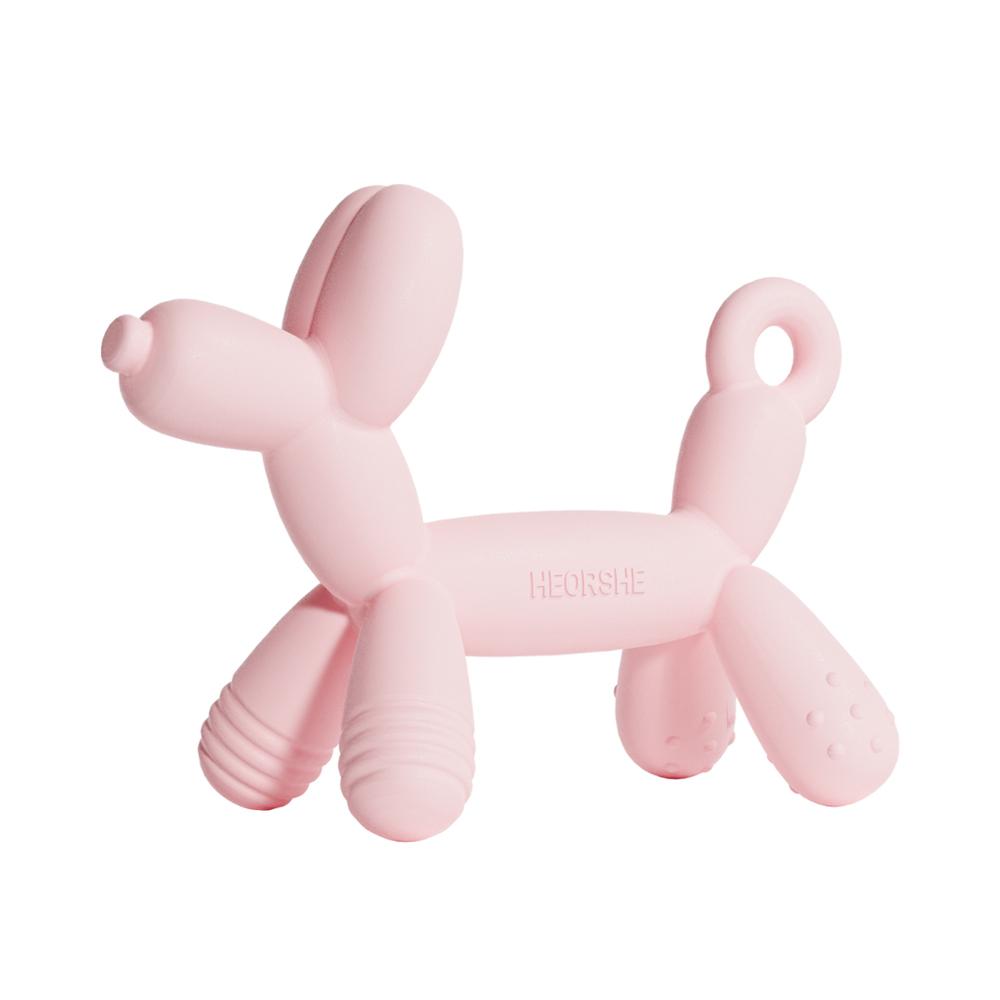 Прорезыватель для зубов HEORSHE розовый