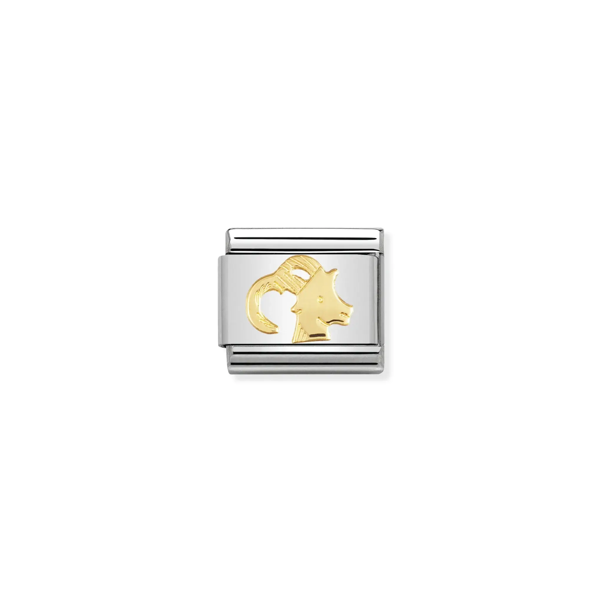 COMPOSABLE Classic ZODIAC in stainless steel with 18k gold (Capricorn)