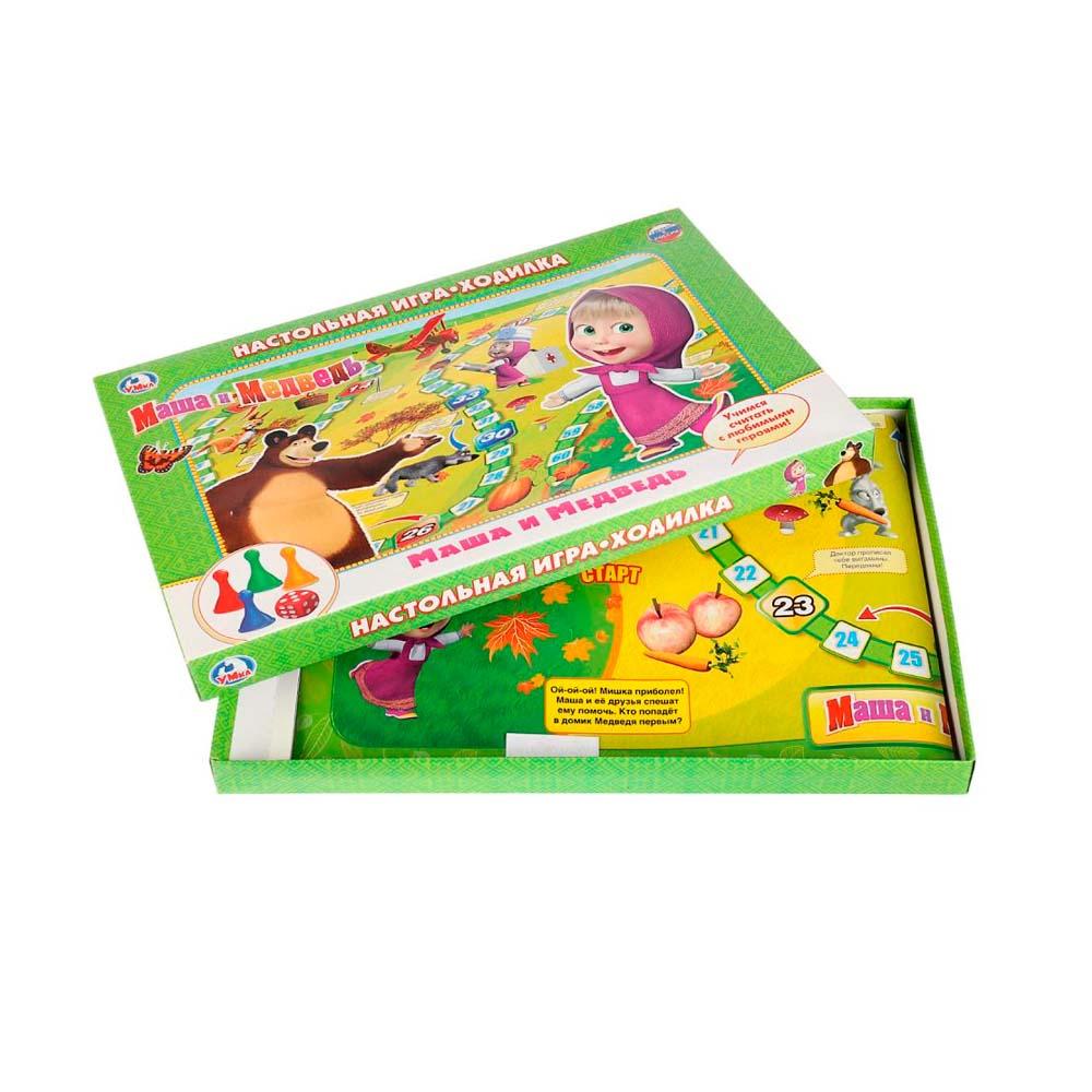 Настольная игра-ходилка Маша и Медведь Умные игры