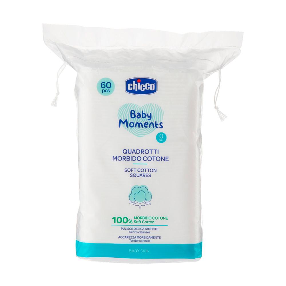 Ватные диски Chicco Baby Moments 60 шт