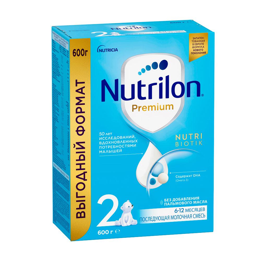 Сухая молочная смесь Nutrilon Premium 2 6-12м 600 гр