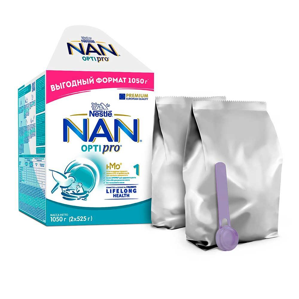 Сухая молочная смесь NAN Optipro 1 0м+ 1050 гр