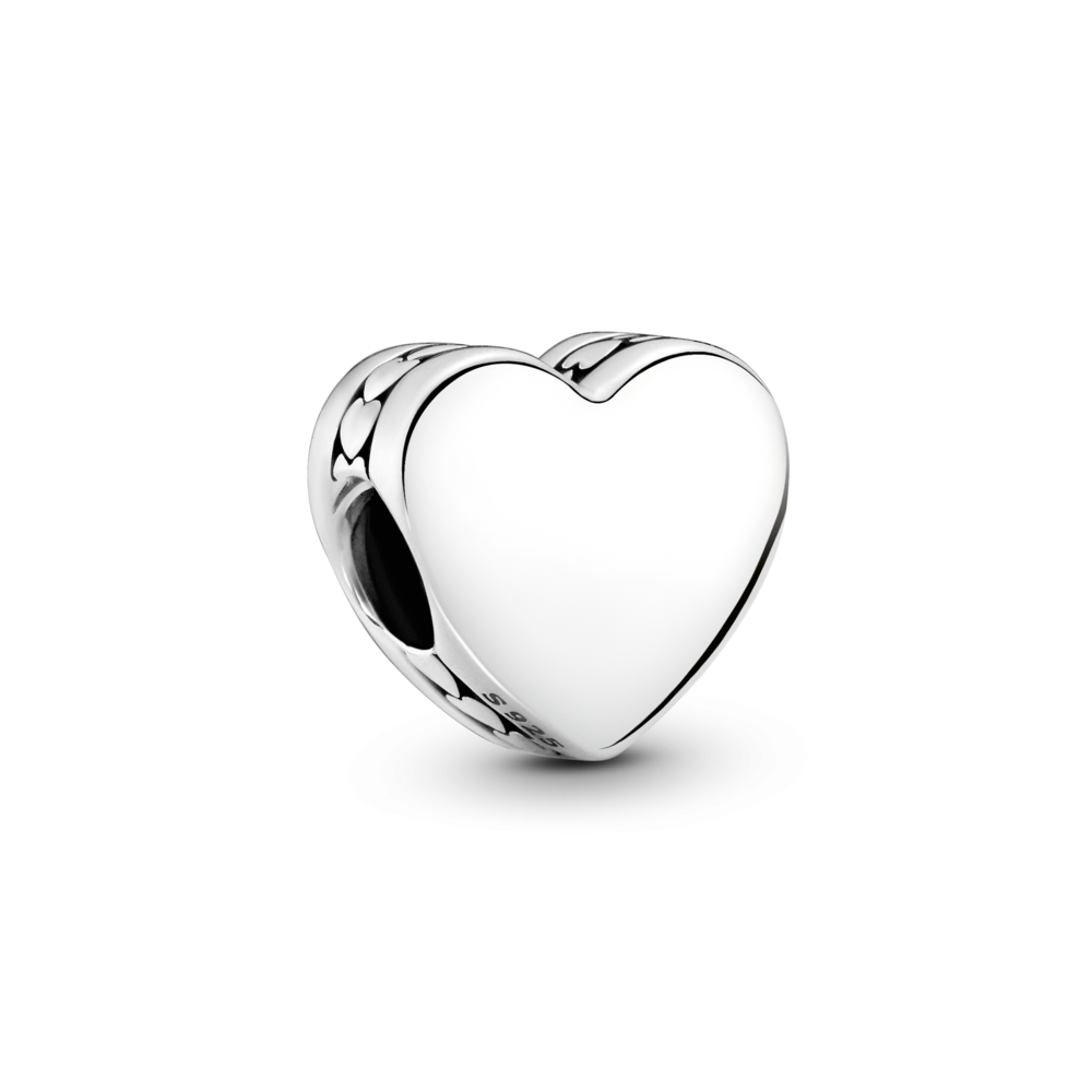 Heart silver charm