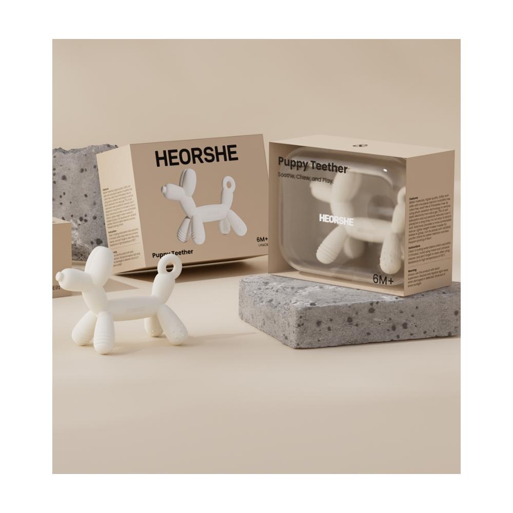 Прорезыватель для зубов HEORSHE белый