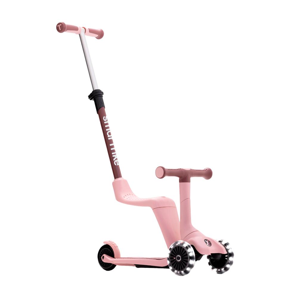Растущий самокат-трансформер 3в1 SmarTrike Xtend Mini Ride Coral Pink
