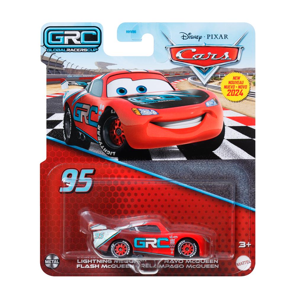 Базовая машинка Flash McQUEEN Mattel Тачки красный