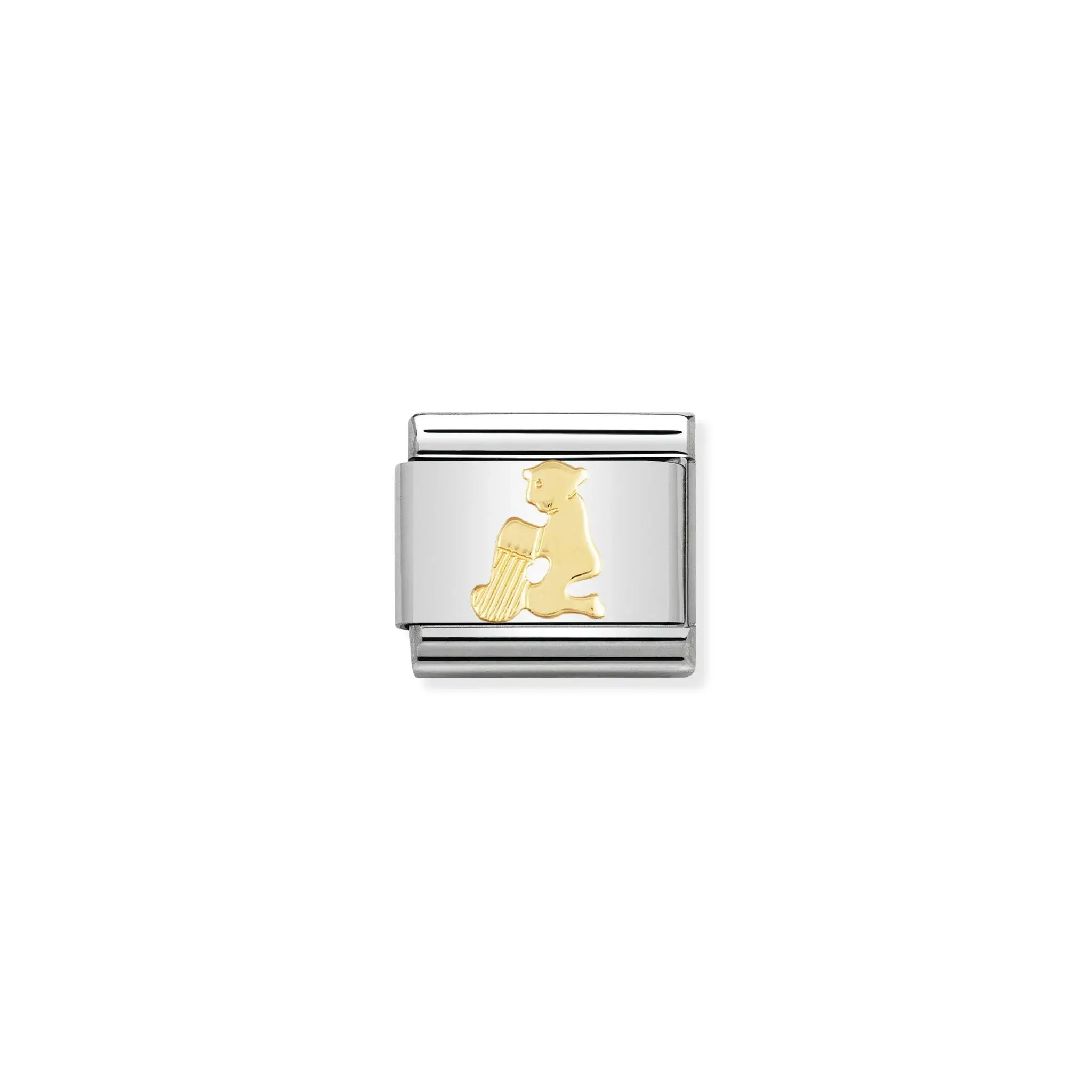 COMPOSABLE Classic ZODIAC in stainless steel with 18k gold (Aquarius)