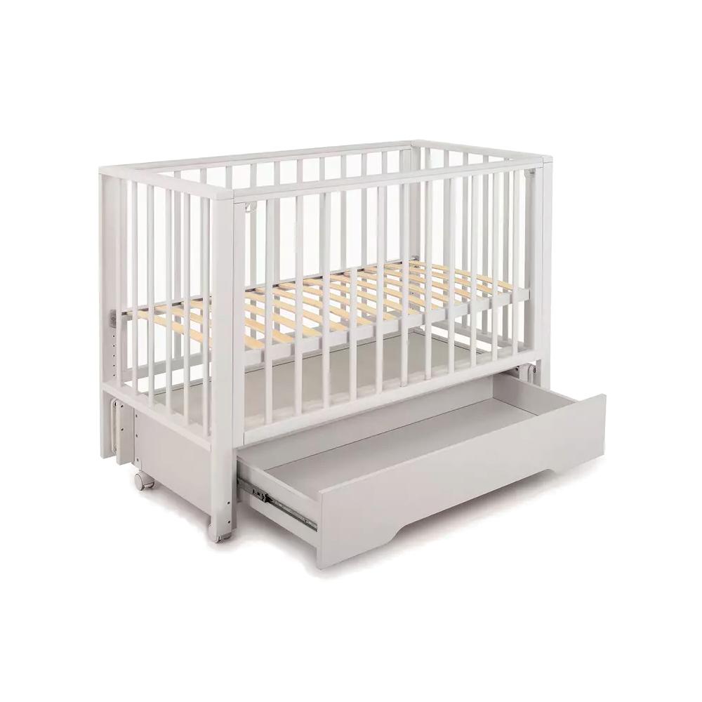 Кровать детская RANT BERGEN PLUS Crystal Beige артикул 800 маятник и ящик 120*60