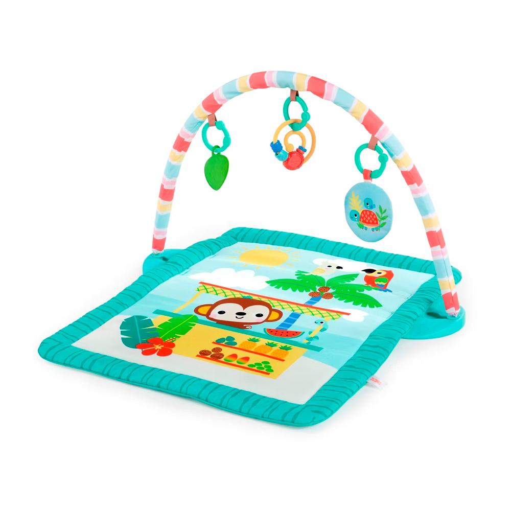 Развивающий коврик Bright starts Tiki toy bar зеленый