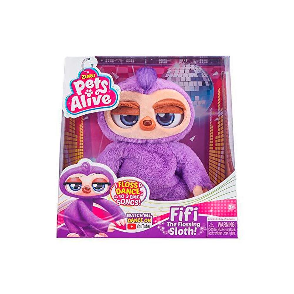 Интерактивная игрушка Pets Alive Fifi the Flossing Sloth