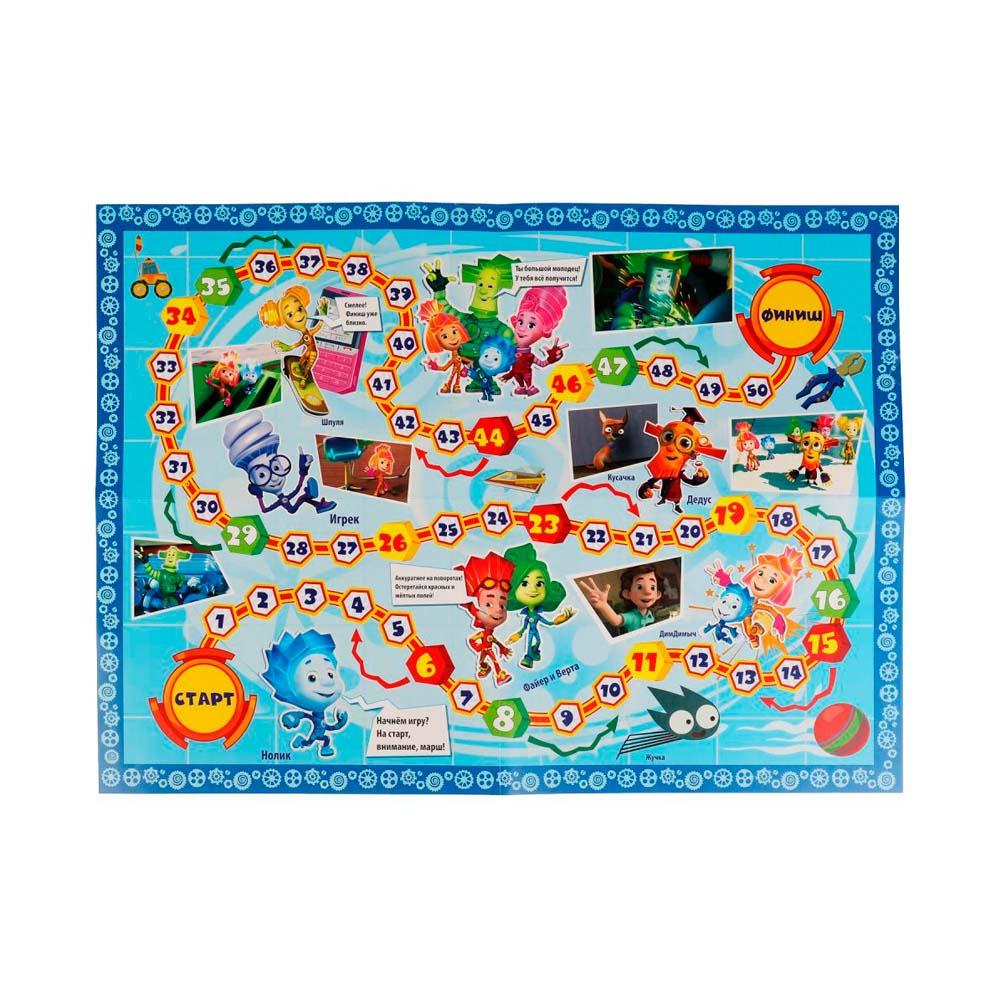 Настольная игра-ходилка Фиксики Весёлые приключения Умные игры