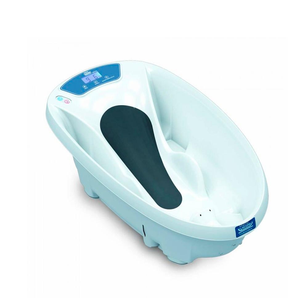 Детская ванночка Aqua Scale Baby Patent с электронными весами и термометром 0-24м+