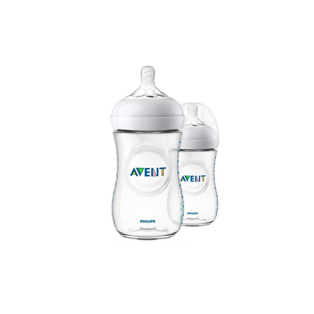 Бутылочка Philips Avent Natural пластик 260 мл 2 шт