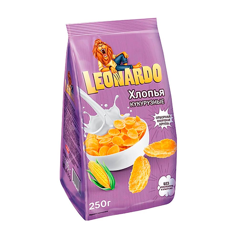 Хлопья кукурузные Leonardo 250гр