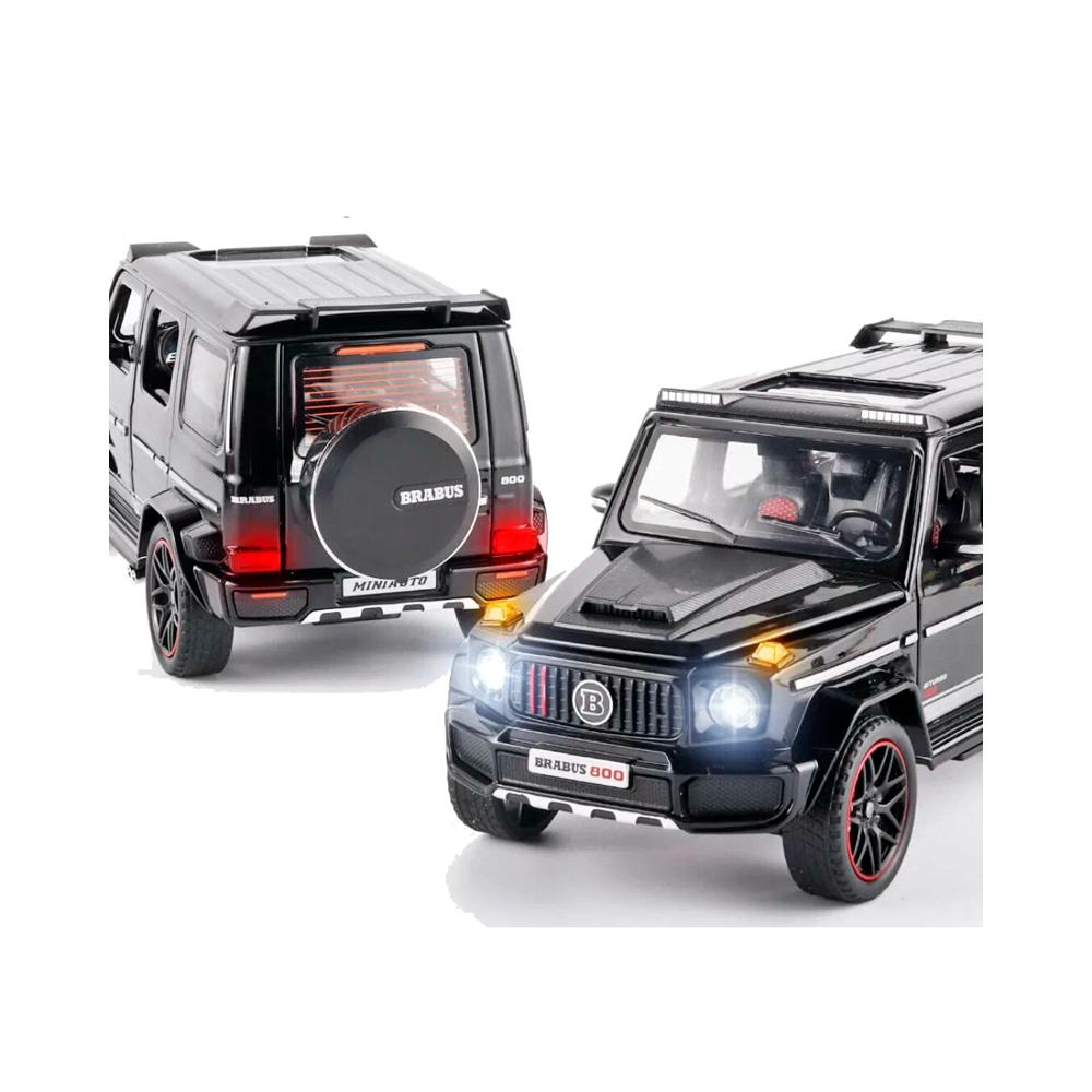 Металлическая машинка Mercedes-Benz G-Brabus G800 1:24 Металлическая машинка Mercedes-Benz G-Brabus G800 1:24
