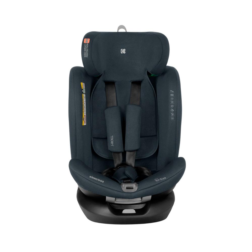 Автокресло KikkaBoo i-Roll i-SIZE Dark Grey